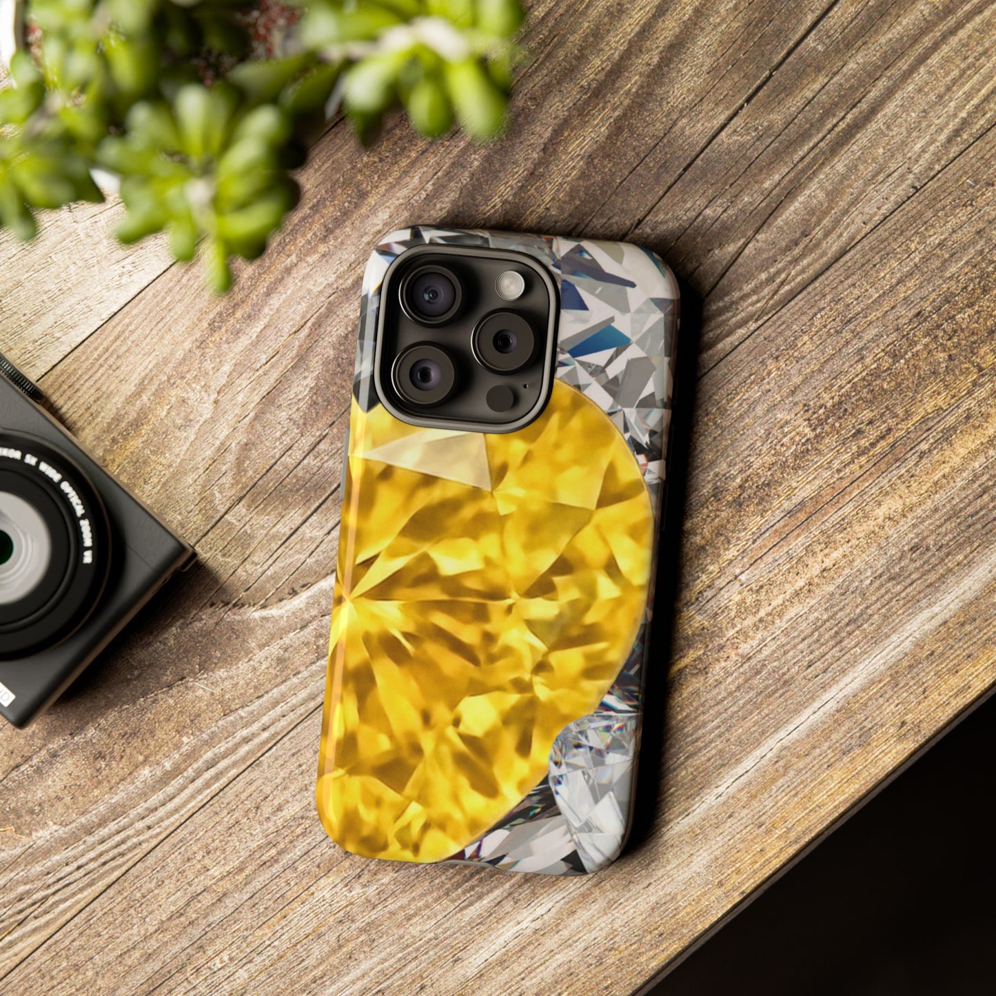 Protective Phone Case – Heart of Gold