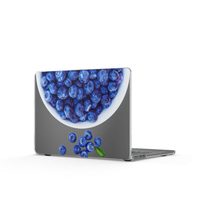 Clear Laptop Case – Chilled Blueberries
