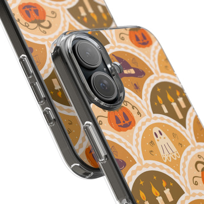 Clear Phone Case – Vintage Haunt – Compatible with iPhone 13–17 & Samsung Galaxy S25–S26 Series