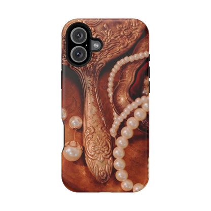 Wireless-Charging Compatible Case – Bronze Vanity