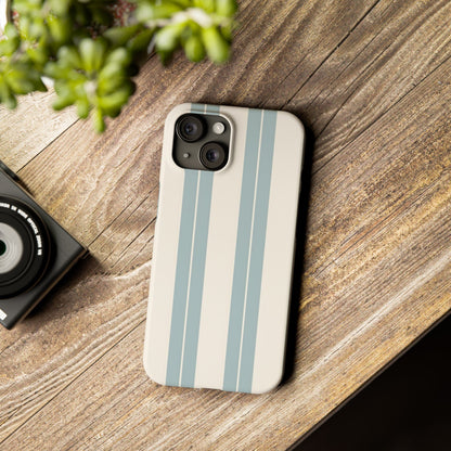 Slim Phone Case – Coastal Stripe