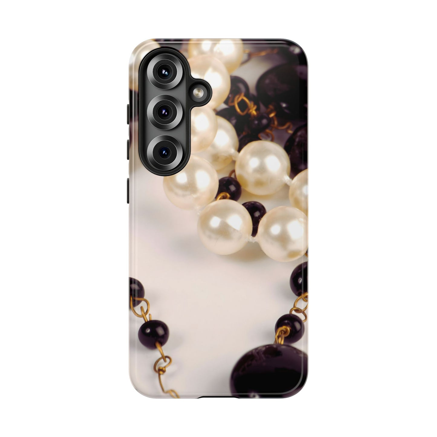 Protective Phone Case – Noir Pearl