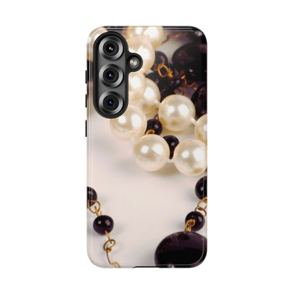 Protective Phone Case – Noir Pearl