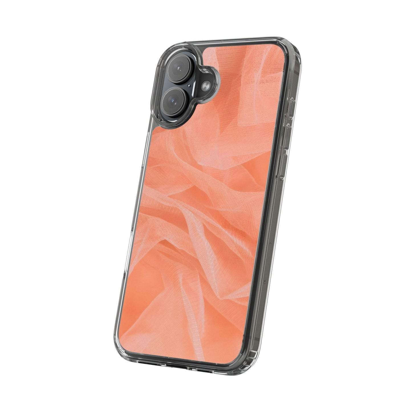 Clear Phone Case – Coral Veil