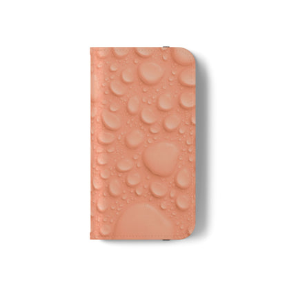Flip Case - Apricot Rain