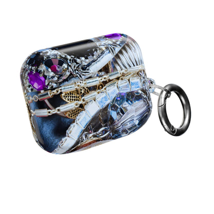 Earbud Case Cover – Chrome Jewel
