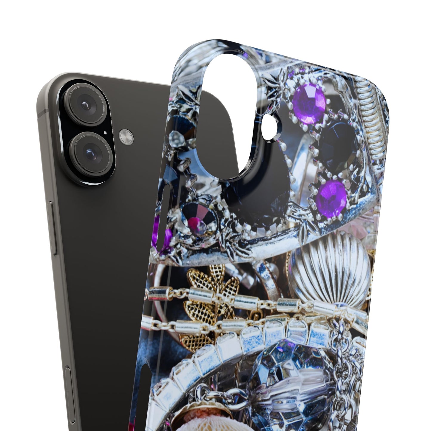 Slim Phone Case – Chrome Jewel