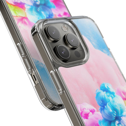 Clear Phone Case – Cotton Candy Dream