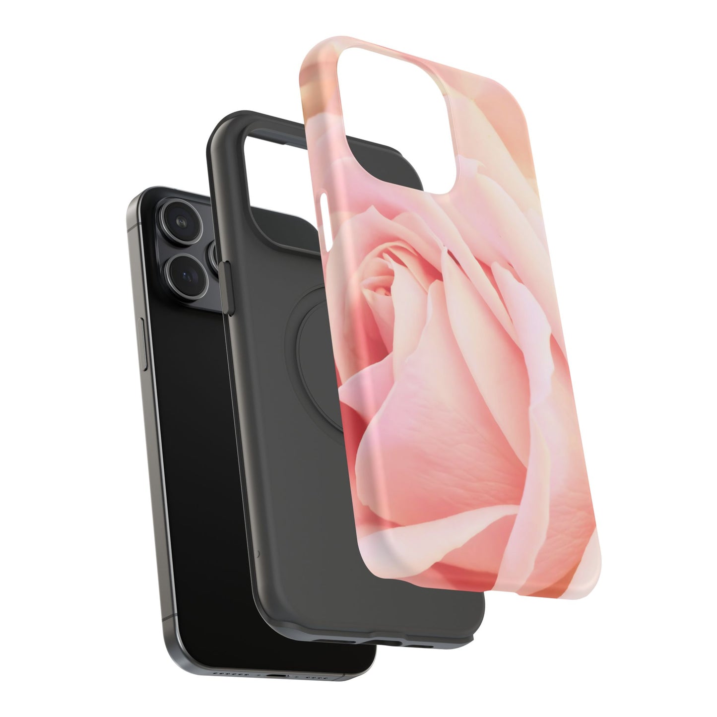 Wireless-Charging Compatible Case – A Mother’s Rose Embrace