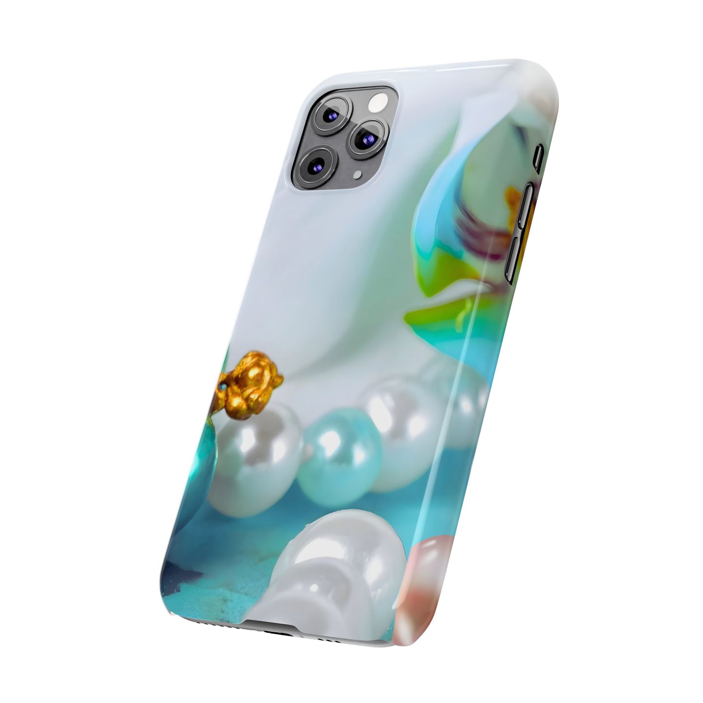 Slim Phone Case – Mermaid's Pearl