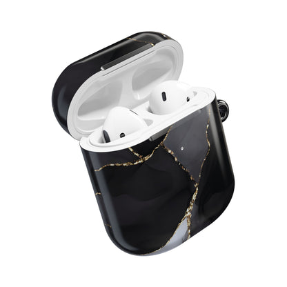 Earbud Case Cover – Obsidian Vein