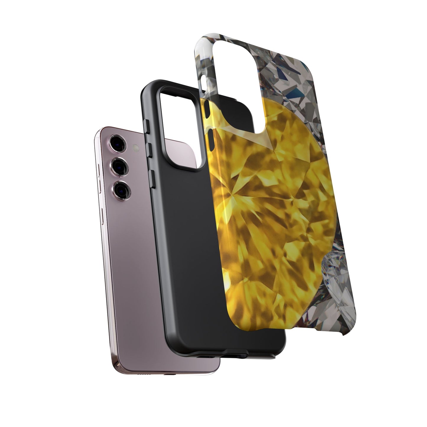 Protective Phone Case – Heart of Gold