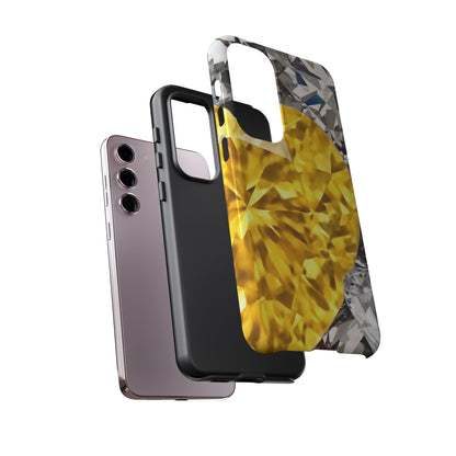 Protective Phone Case – Heart of Gold