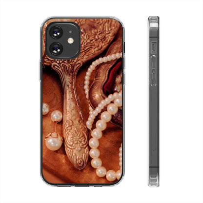 Clear Magnetic Phone Case – Bronze Vanity