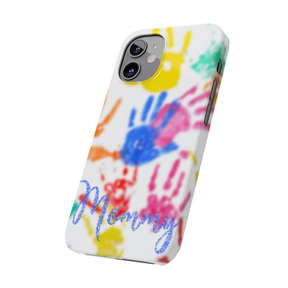 Slim Phone Case – Handprint Memories