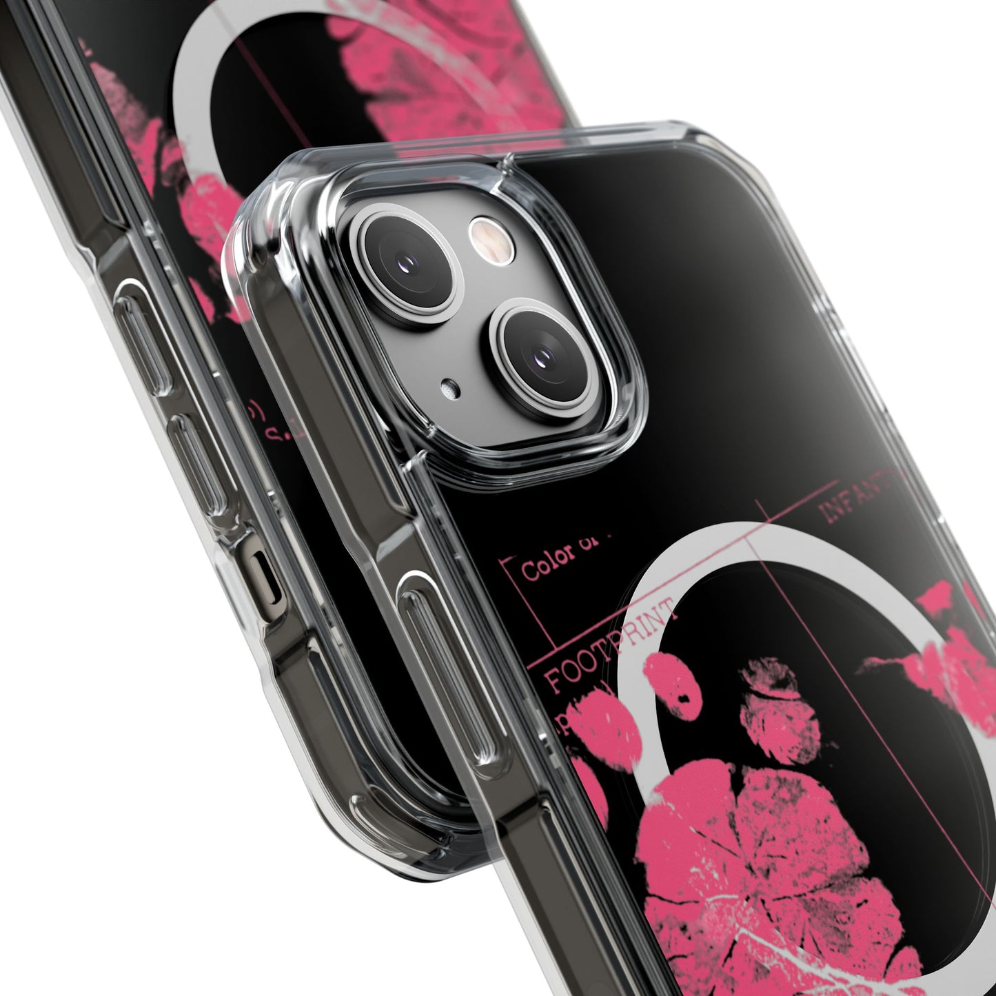 Clear Magnetic Phone Case – Mom’s Little Pink Footprints