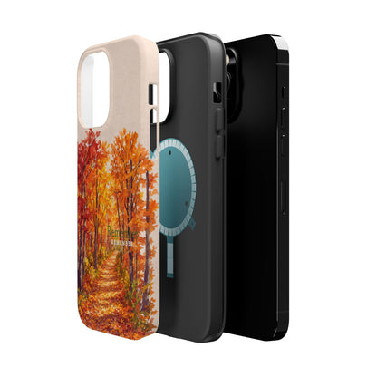 Wireless-Charging Compatible Case – Autumn Remembered – Compatible with iPhone 13–17 & Samsung Galaxy S25–S26 Series