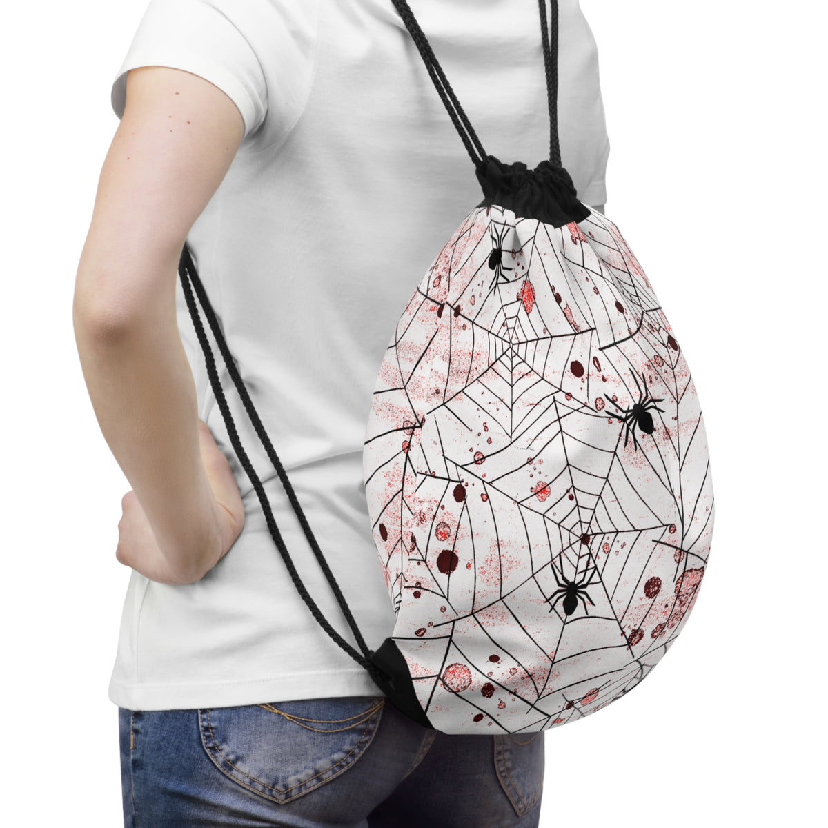 Drawstring Bag – Blood Web