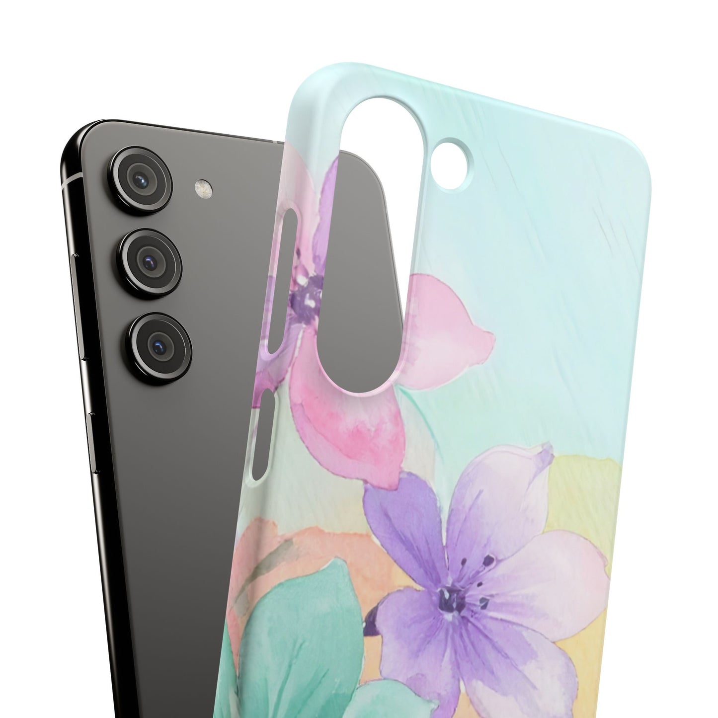 Snap Phone Case – Water Petal