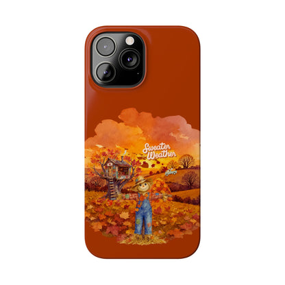 Slim Phone Case – Sweater Weather – Compatible with iPhone 11–17 Series