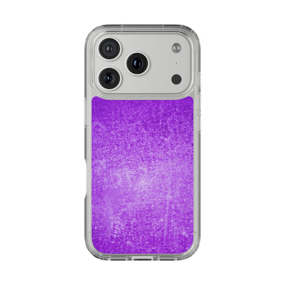 Clear Phone Case – Violet Voltage