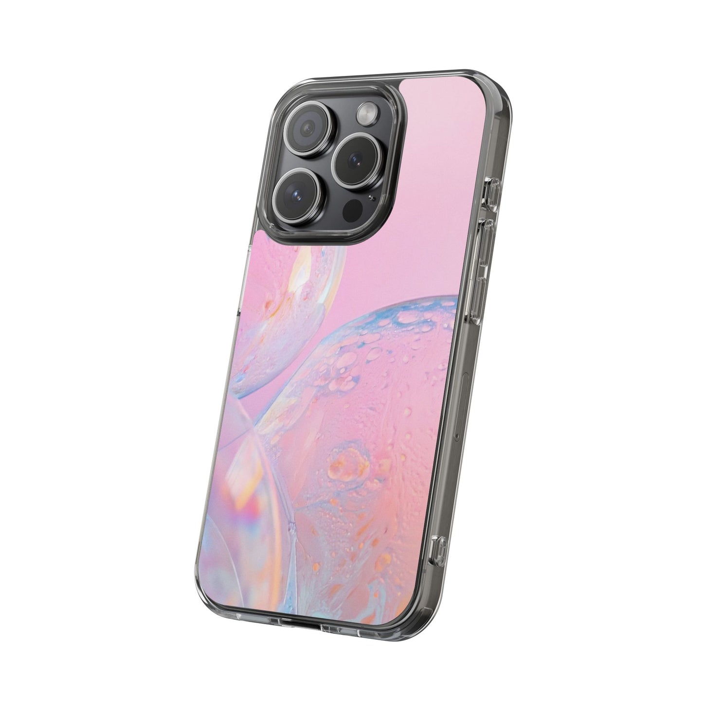 Clear Phone Case – Sugar Bubbles