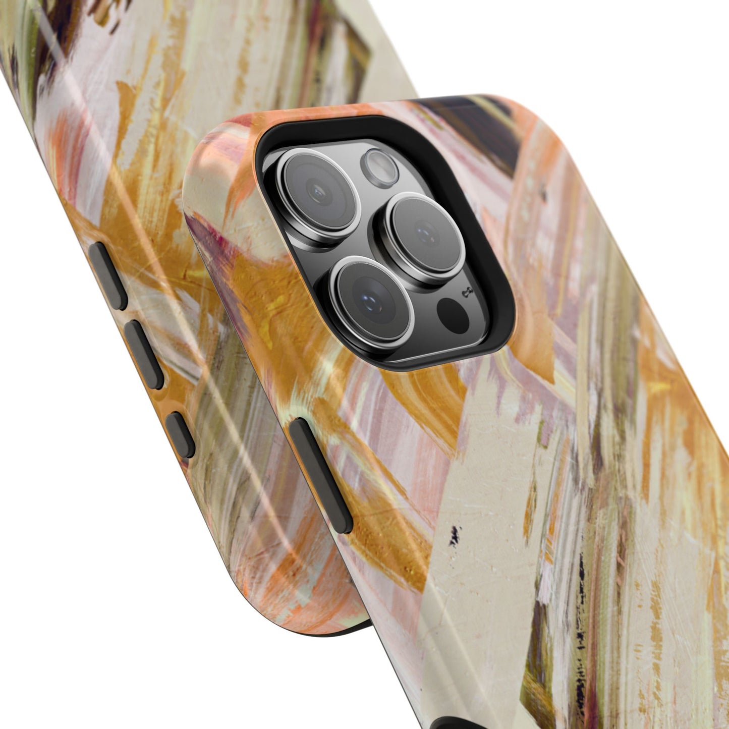Wireless-Charging Compatible Case – Brush & Bronze