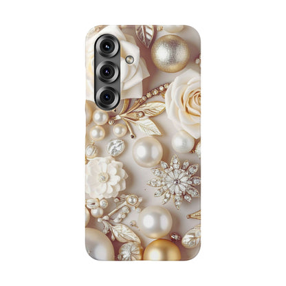 Snap Phone Case – Ivory Opulence