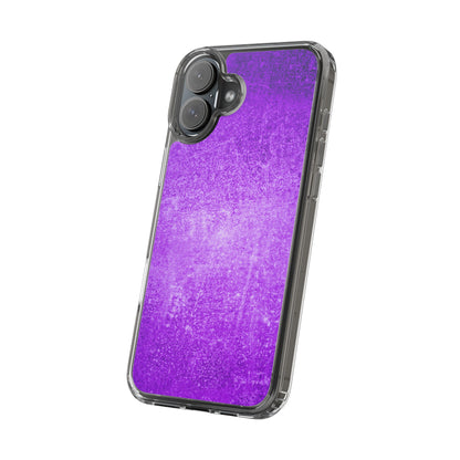 Clear Phone Case – Violet Voltage