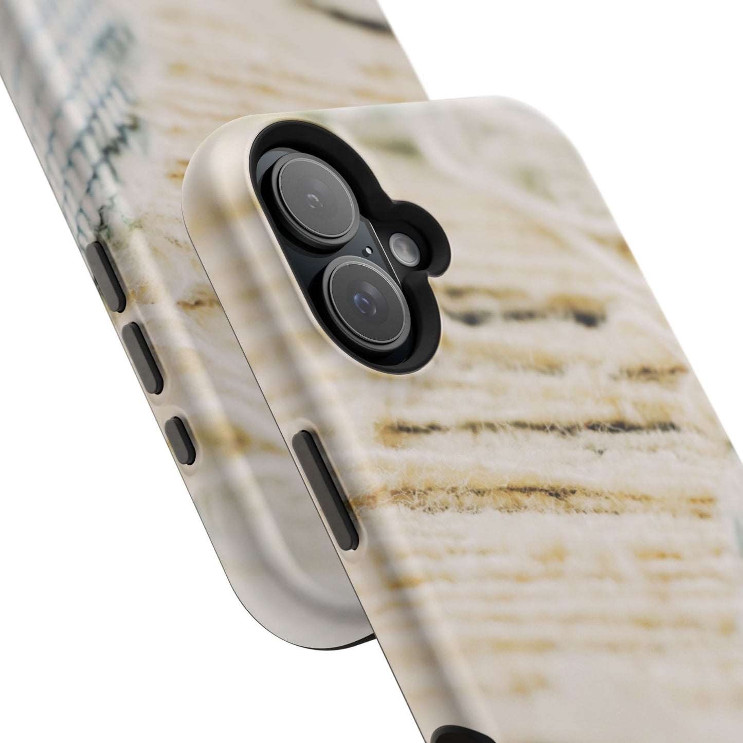 Impact-Resistant Phone Case – Woven Warmth