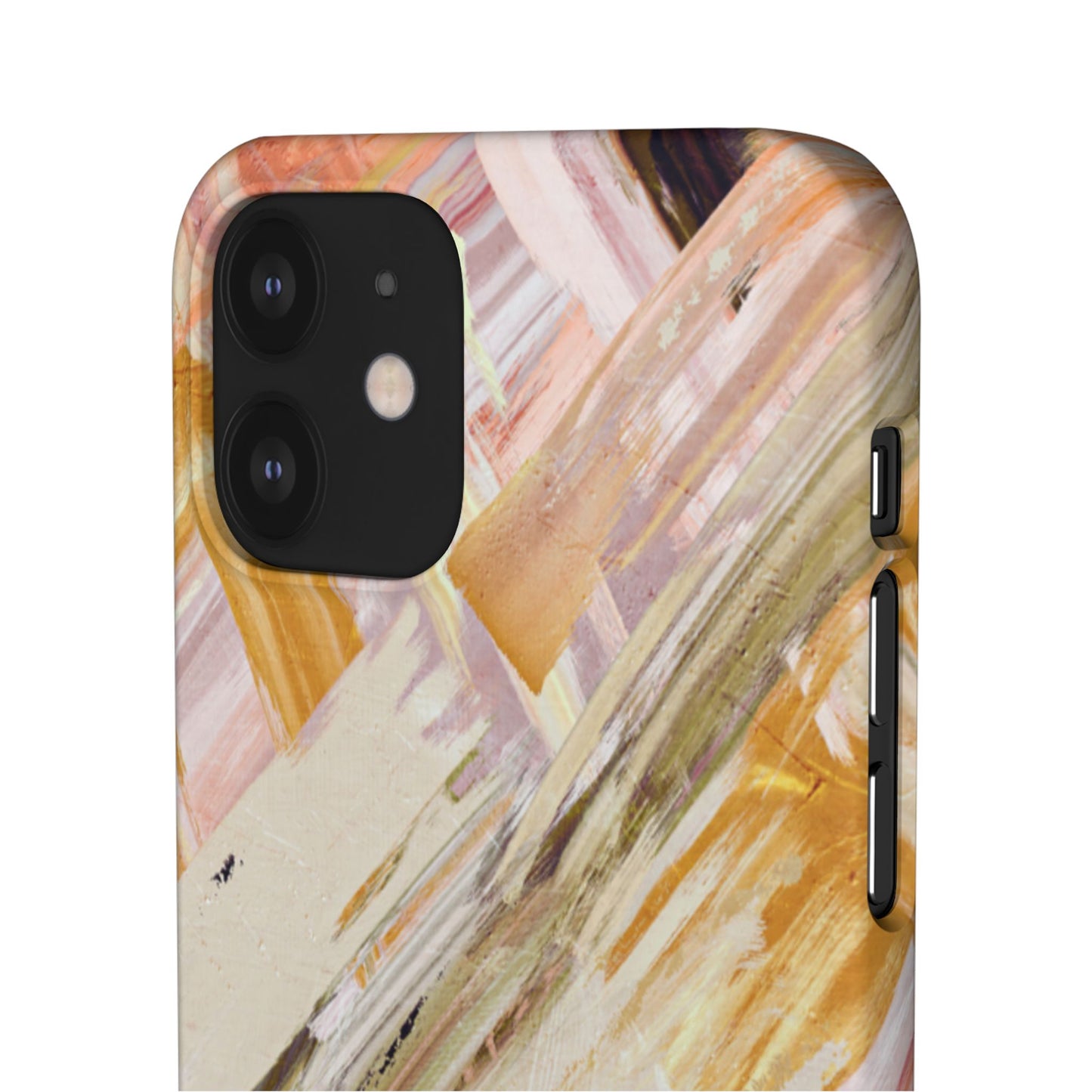 Snap Phone Case – Brush & Bronze