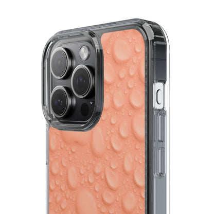 Clear Phone Case – Apricot Rain
