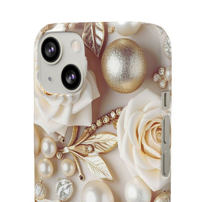 Snap Phone Case – Ivory Opulence