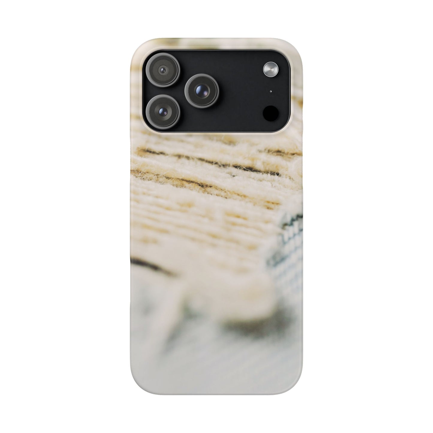 Snap Phone Case – Woven Warmth