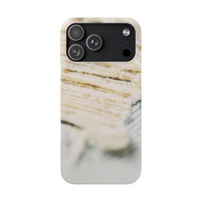Snap Phone Case – Woven Warmth