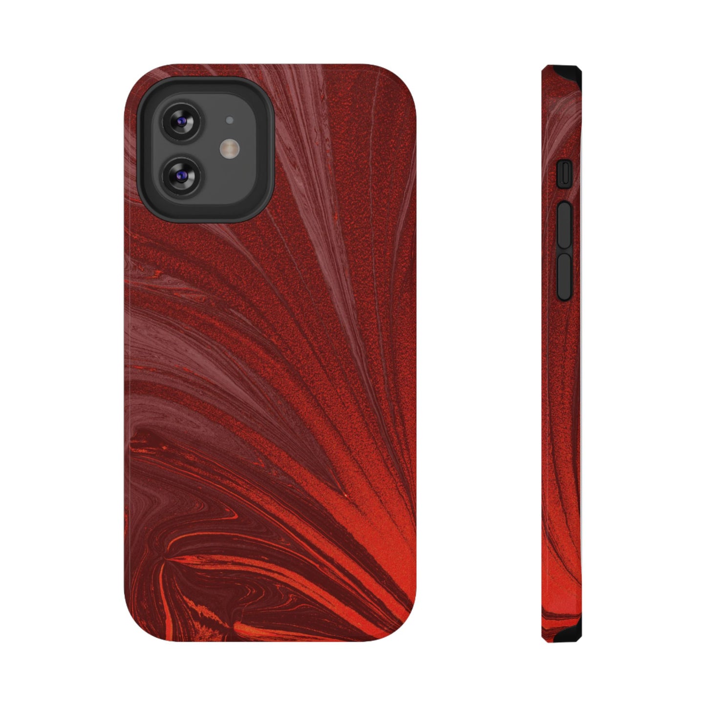 Impact-Resistant Phone Case — Crimson Current