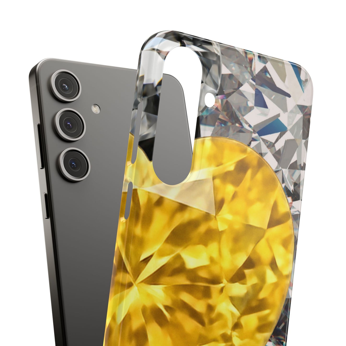 Snap Phone Case – Heart of Gold