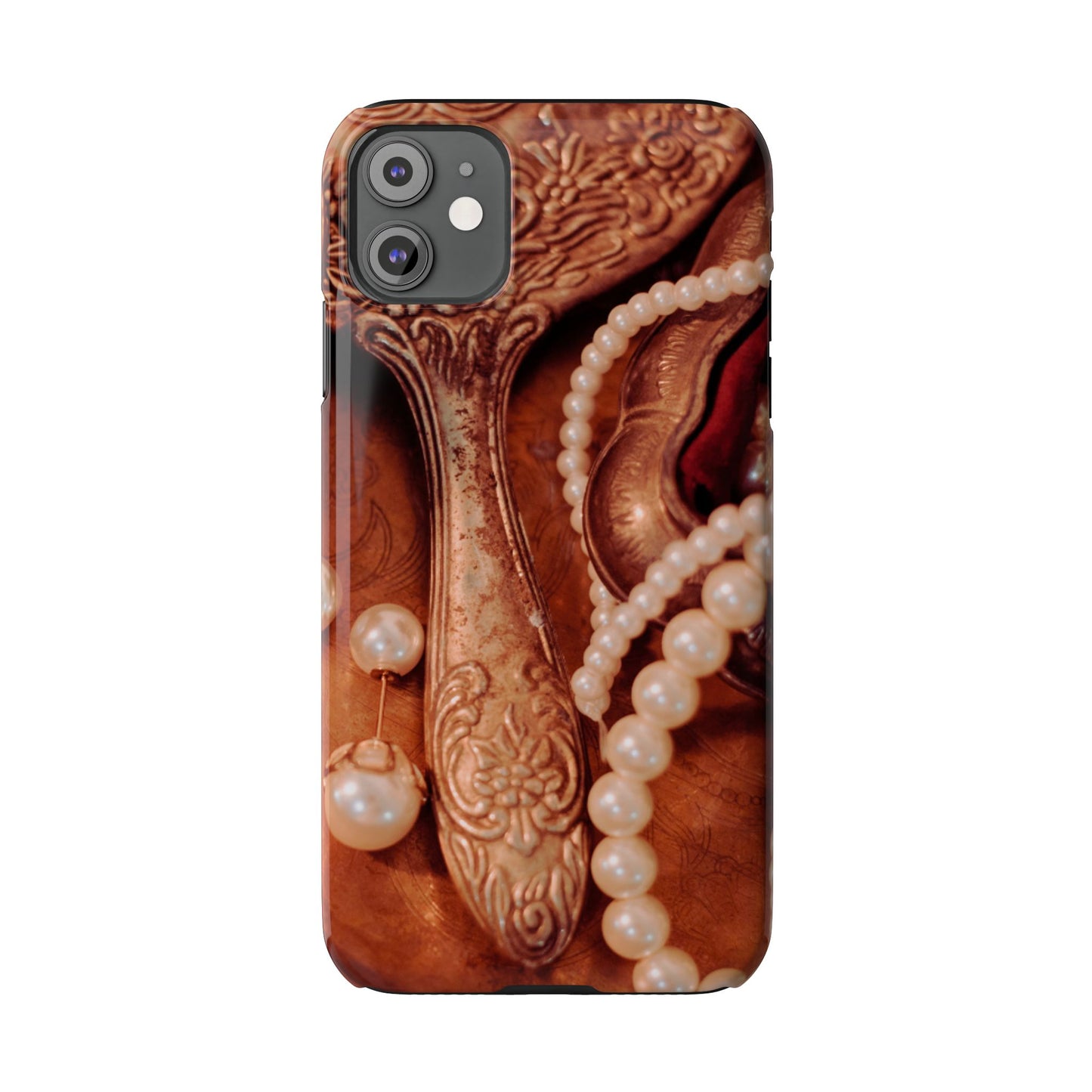 Slim Phone Case – Bronze Vanity