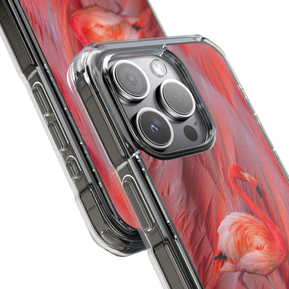 Clear Magnetic Phone Case – Scarlet Plume