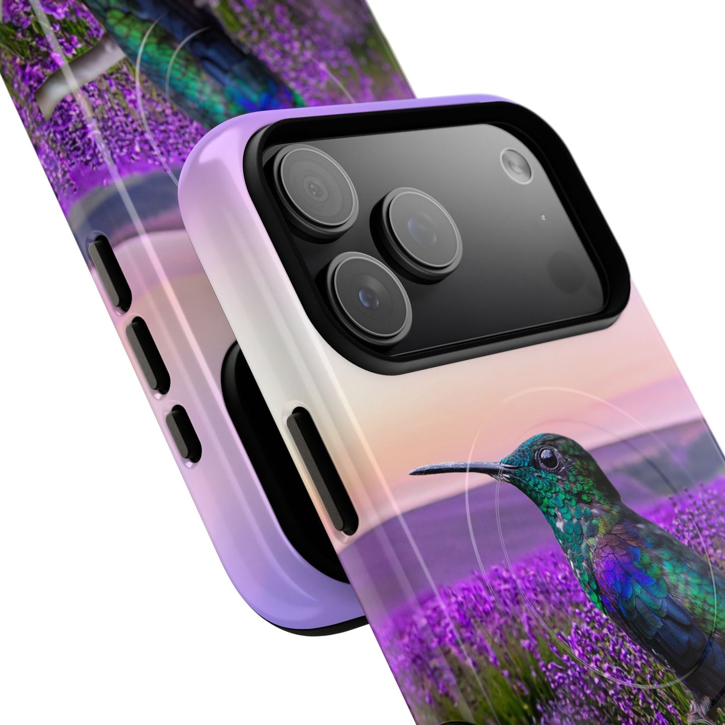 Protective Magnetic Phone Case – Hummingbird Reverie