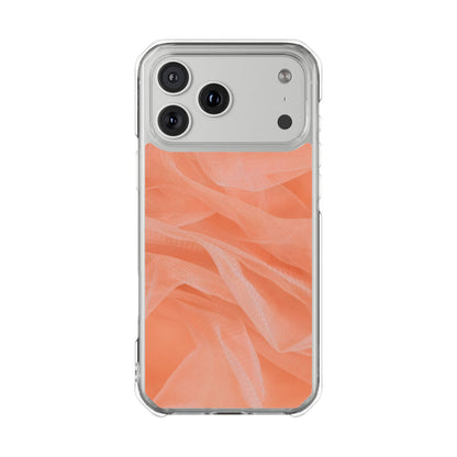 Clear Magnetic Phone Case – Coral Veil