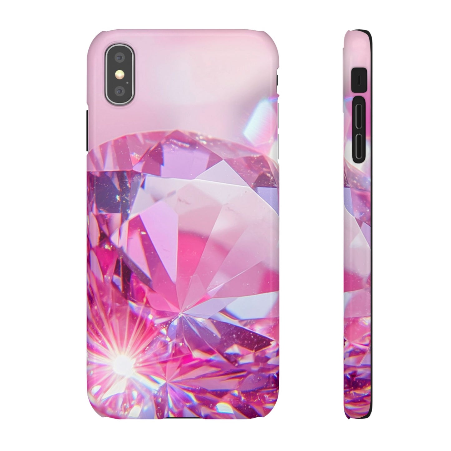 Snap Phone Case – Pink Ice