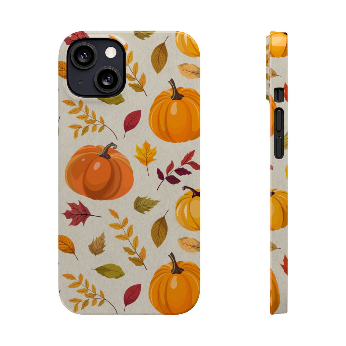 Slim Phone Case – Falling for Pumpkin