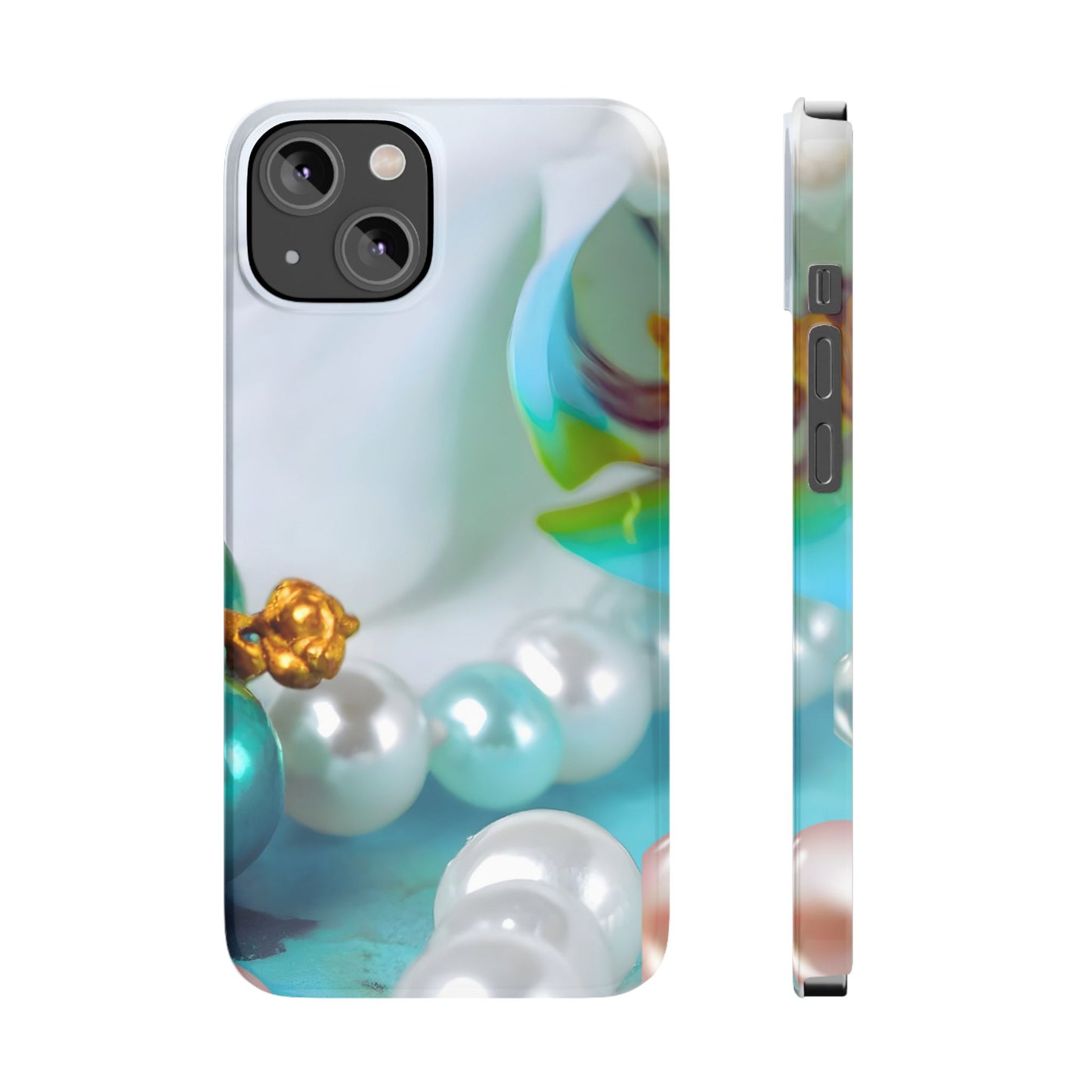 Slim Phone Case – Mermaid's Pearl