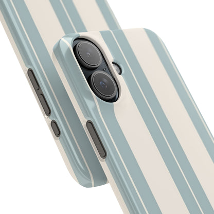Snap Phone Case – Coastal Stripe