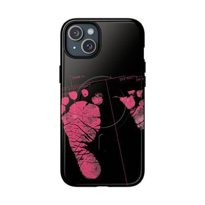 Protective Magnetic Phone Case – Mom’s Little Pink Footprints