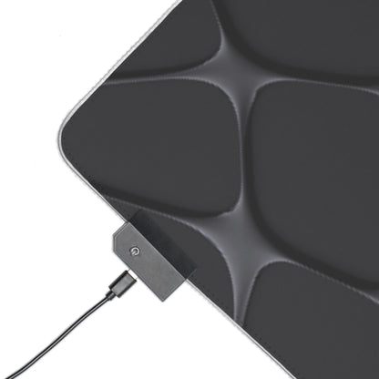Gaming LED Desk Mat – Night Scale