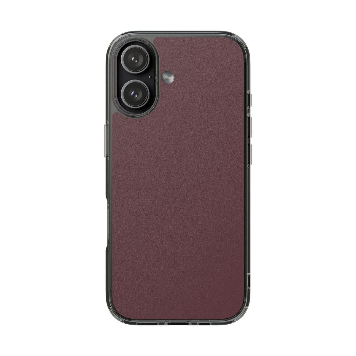Clear Phone Case – Mulled Wine – Compatible with iPhone 13–17 & Samsung Galaxy S25–S26 Series