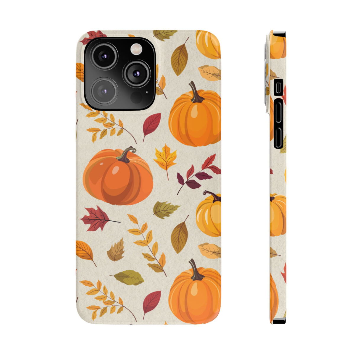 Slim Phone Case – Falling for Pumpkin