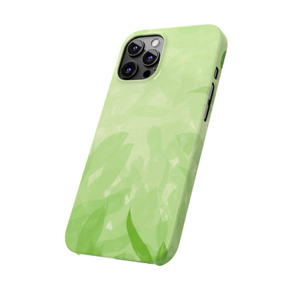 Slim Phone Case – Leaf Echo